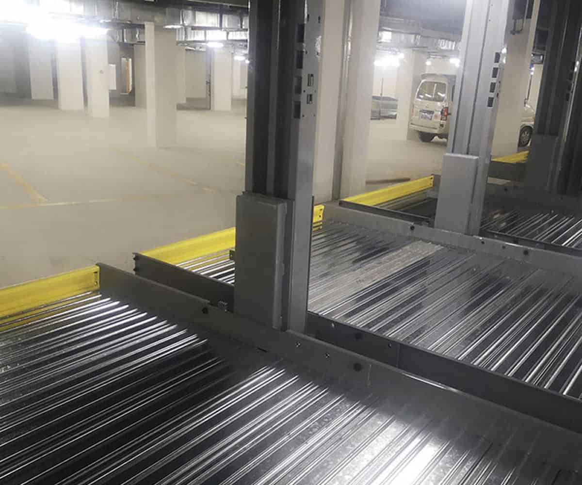 升降橫移類立體停車場改造